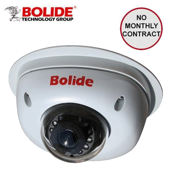 Bolide H.265 5MP 2.8mm Wide Angle Lens IP67 IR Mini Dome Camera, POE, 12VDC, SD Card Slot, IR Up to 75ft, w BOL-BN8009HA - main